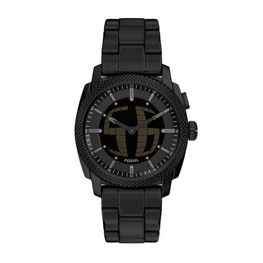 Reloj Análogo Casual Negro de Hombre