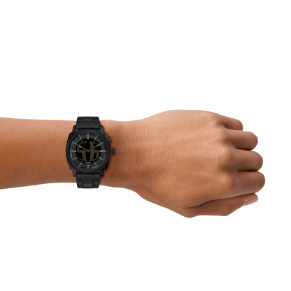Reloj Análogo Casual Negro de Hombre