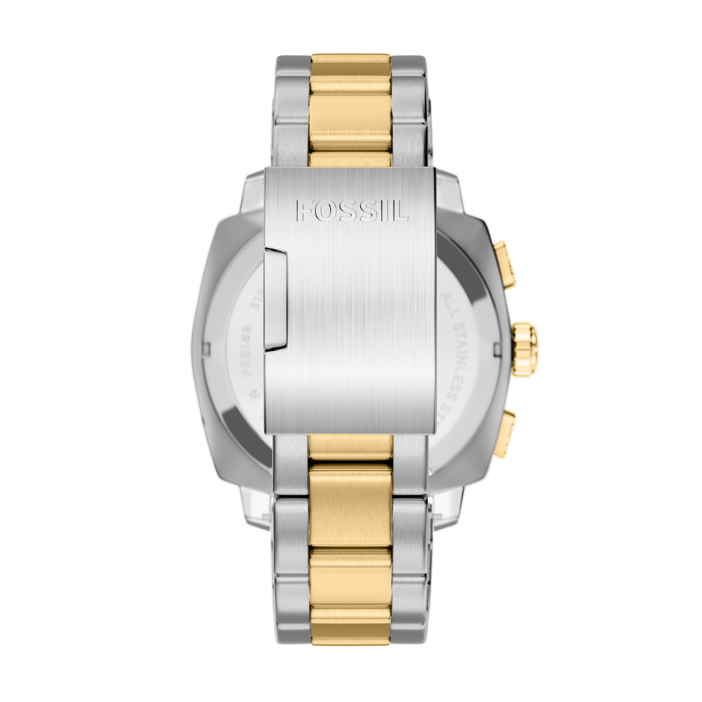 Reloj Análogo Casual Plateado de Hombre