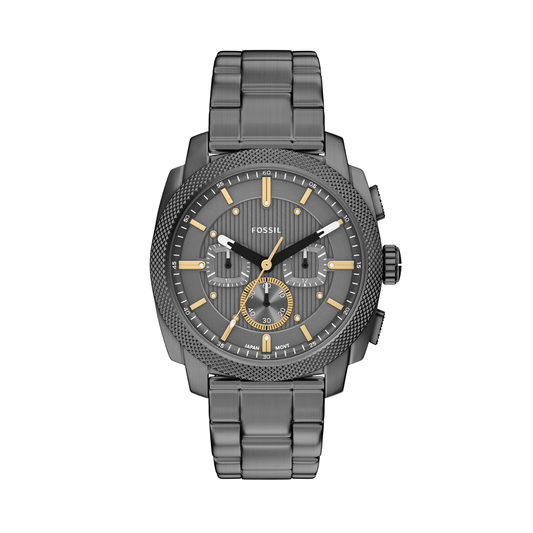 Reloj Análogo Casual Gris Oscuro de Hombre
