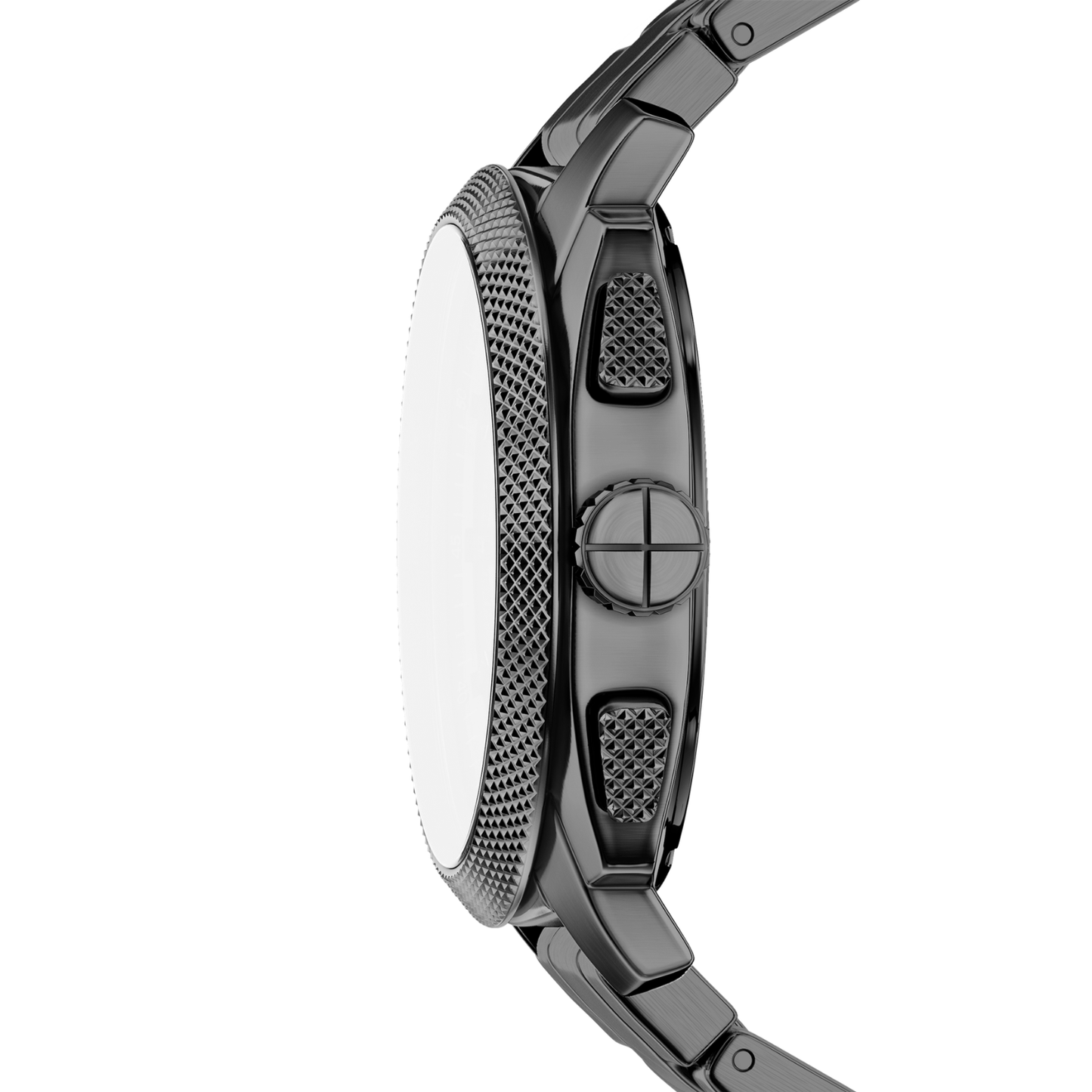Reloj Análogo Casual Gris Oscuro de Hombre