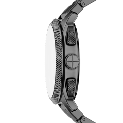 Reloj Análogo Casual Gris Oscuro de Hombre