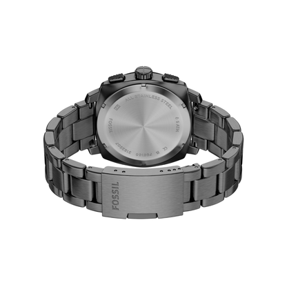 Reloj Análogo Casual Gris Oscuro de Hombre