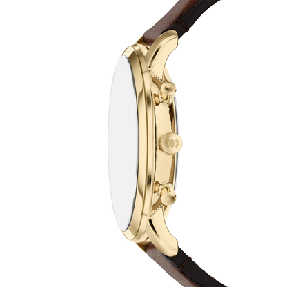 Reloj Análogo Casual Dorado de Hombre