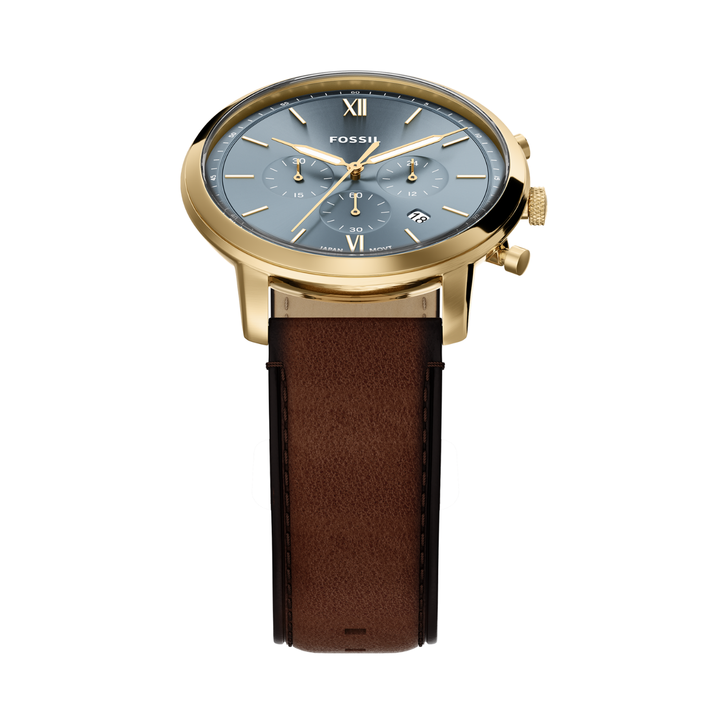 Reloj Análogo Casual Dorado de Hombre