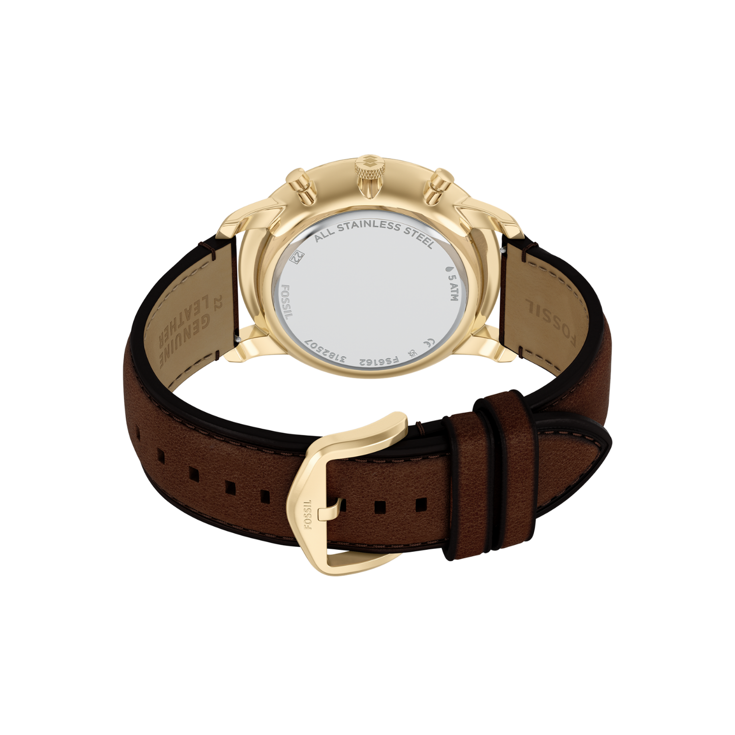 Reloj Análogo Casual Dorado de Hombre