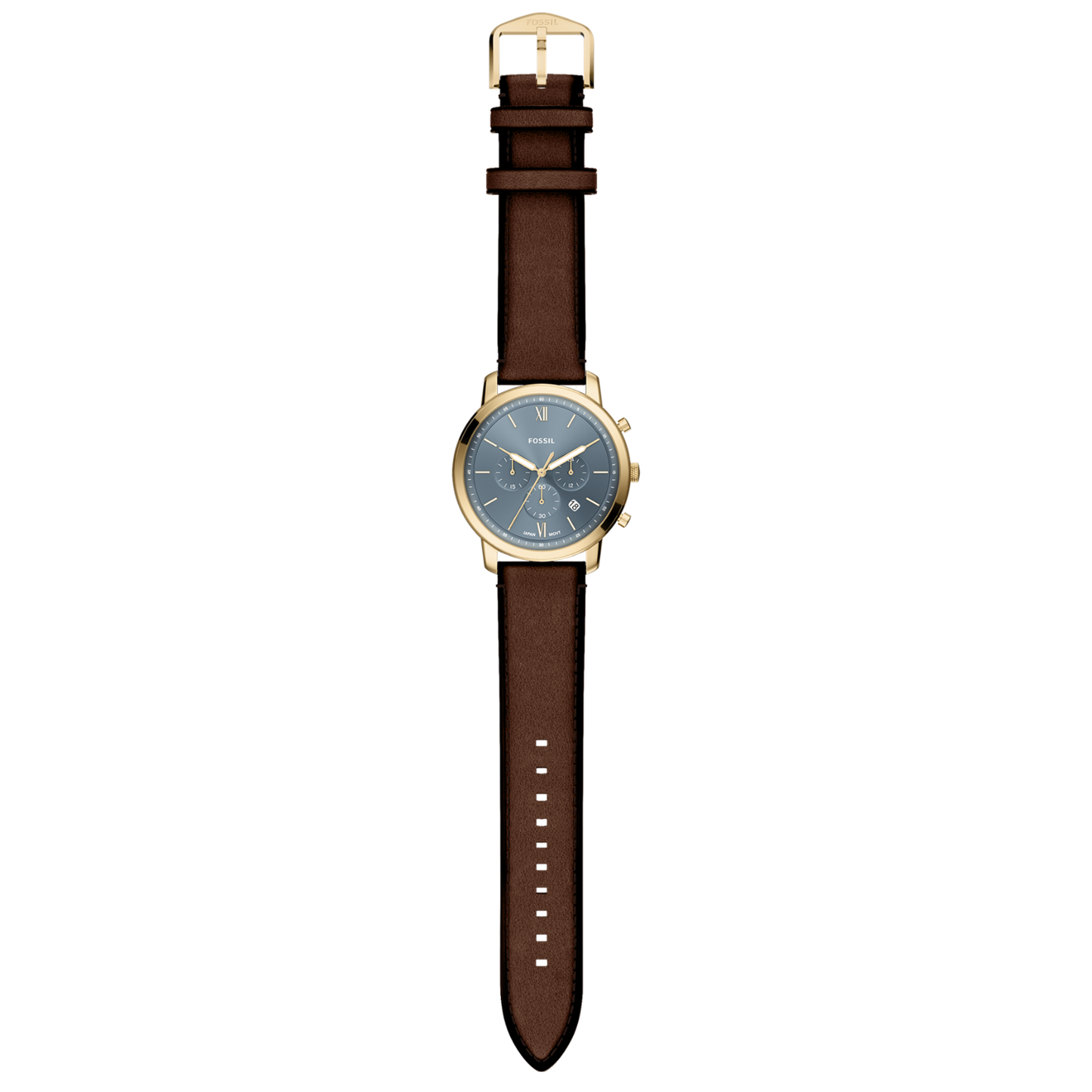 Reloj Análogo Casual Dorado de Hombre
