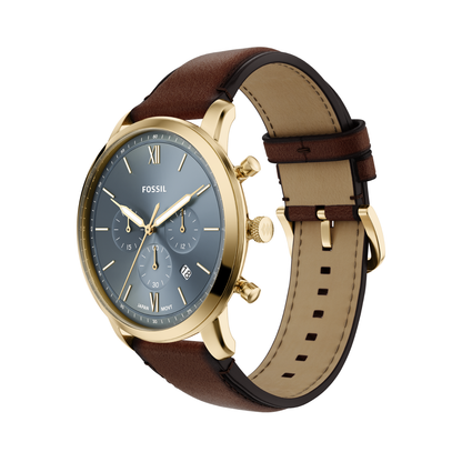 Reloj Análogo Casual Dorado de Hombre