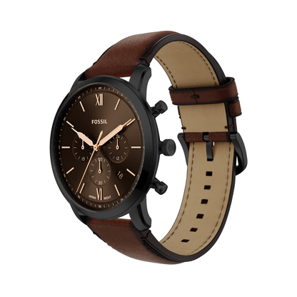 Reloj Análogo Casual Negro de Hombre