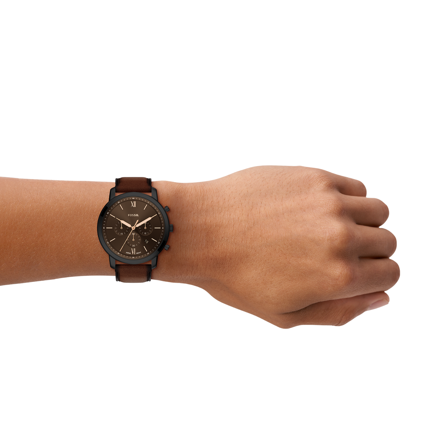 Reloj Análogo Casual Negro de Hombre