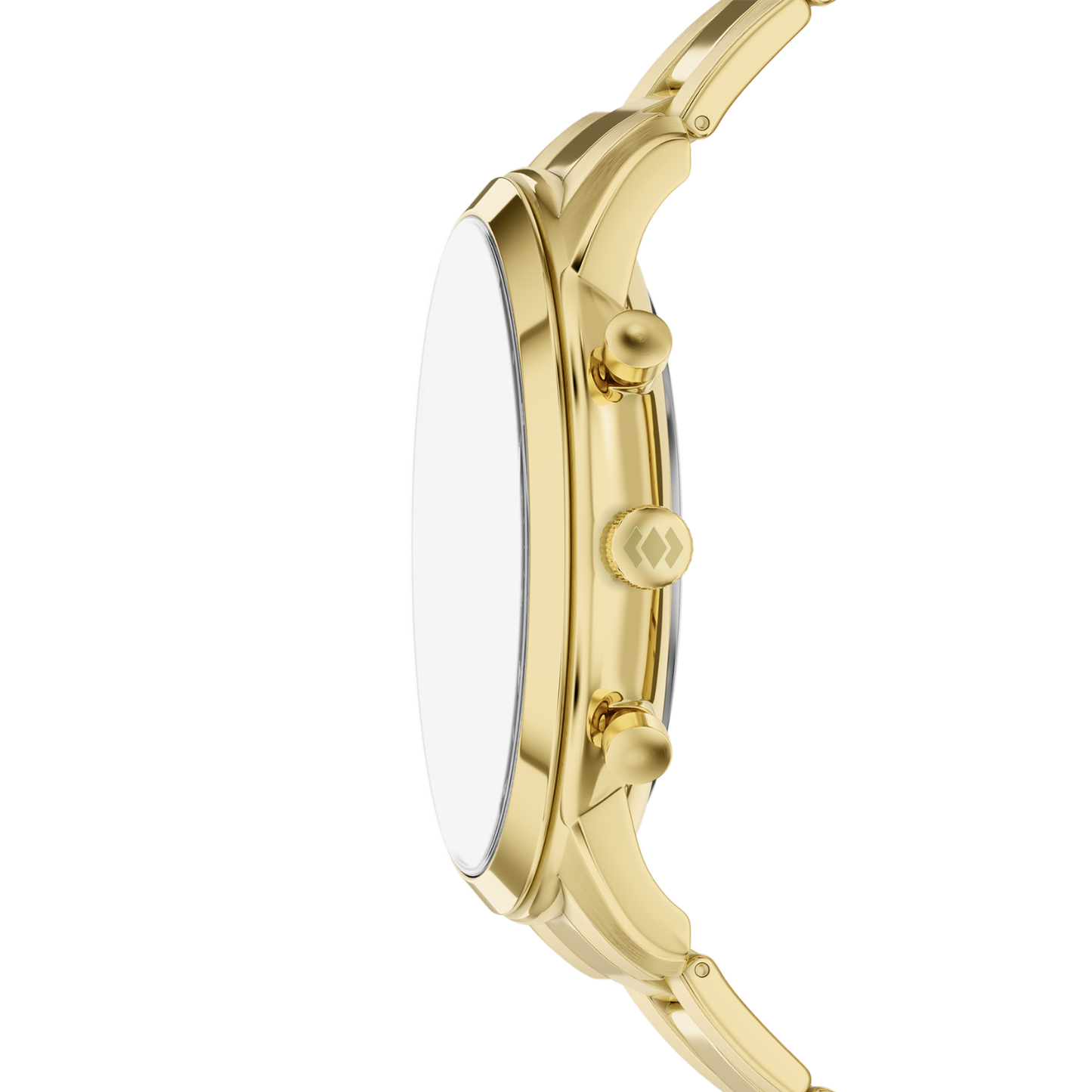 Reloj Análogo Casual Dorado de Hombre