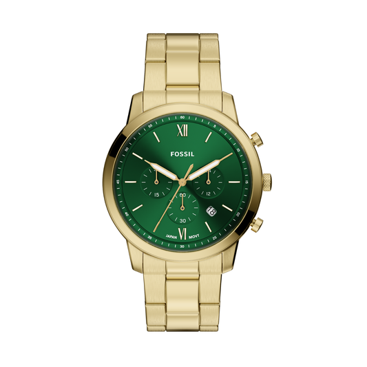 Reloj Análogo Casual Dorado de Hombre