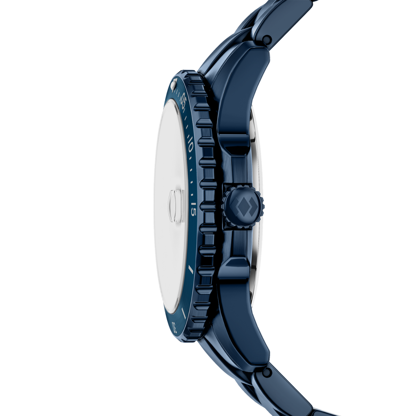 Reloj Análogo Casual Azul Oscuro de Hombre