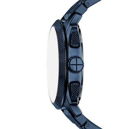 Reloj Análogo Casual Azul Oscuro de Hombre
