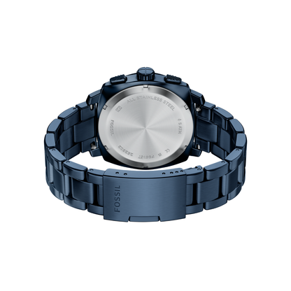Reloj Análogo Casual Azul Oscuro de Hombre