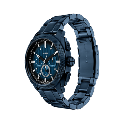 Reloj Análogo Casual Azul Oscuro de Hombre