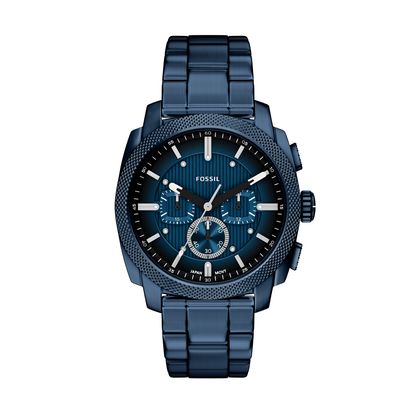 Reloj Análogo Casual Azul Oscuro de Hombre