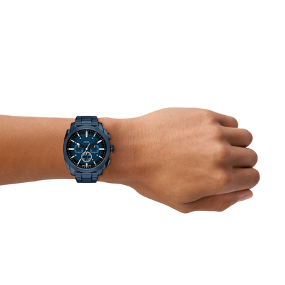 Reloj Análogo Casual Azul Oscuro de Hombre