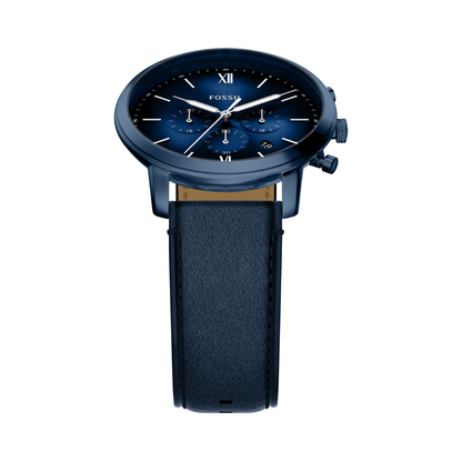 Reloj Análogo Casual Azul Oscuro de Hombre
