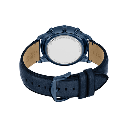 Reloj Análogo Casual Azul Oscuro de Hombre