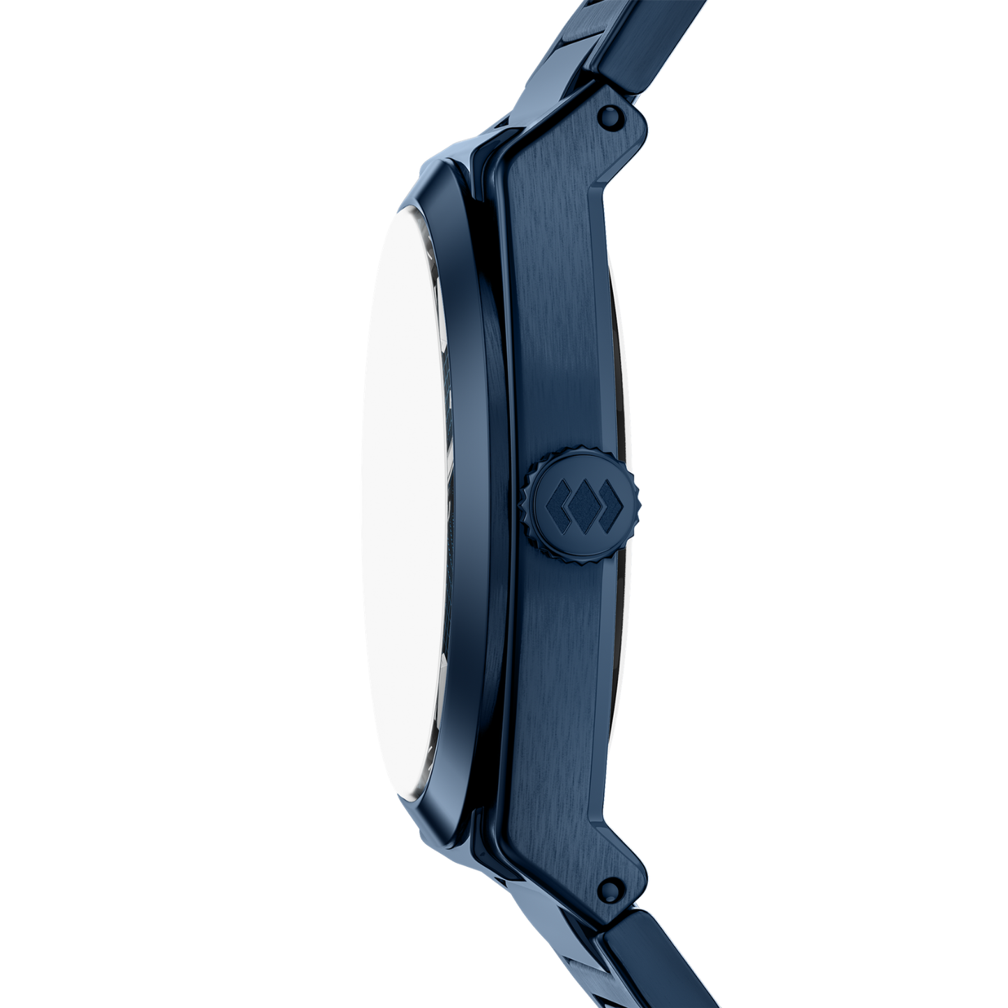 Reloj Análogo Casual Azul Oscuro de Hombre