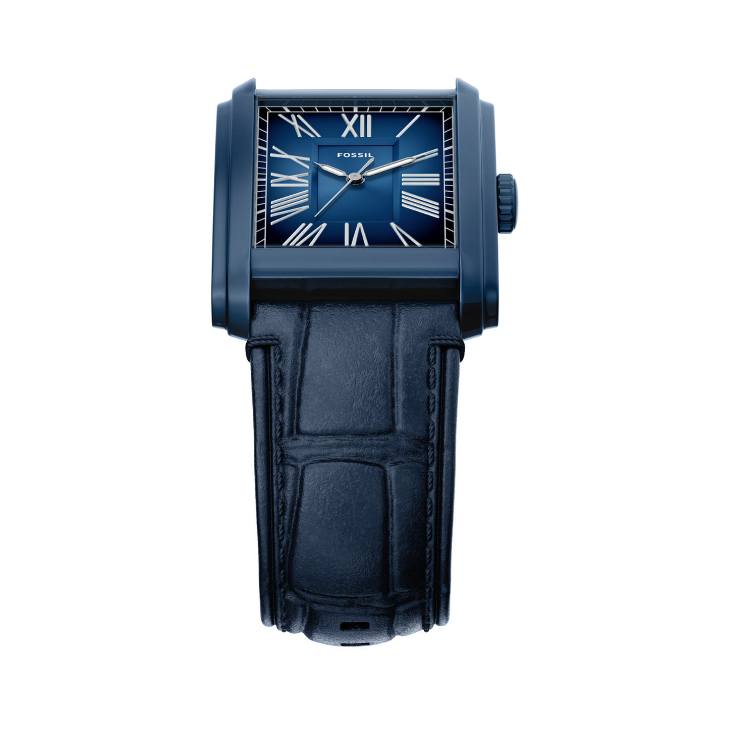 Reloj Análogo Casual Azul Oscuro de Hombre