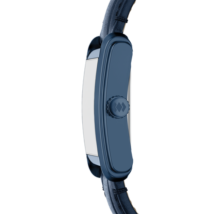 Reloj Análogo Casual Azul Oscuro de Hombre