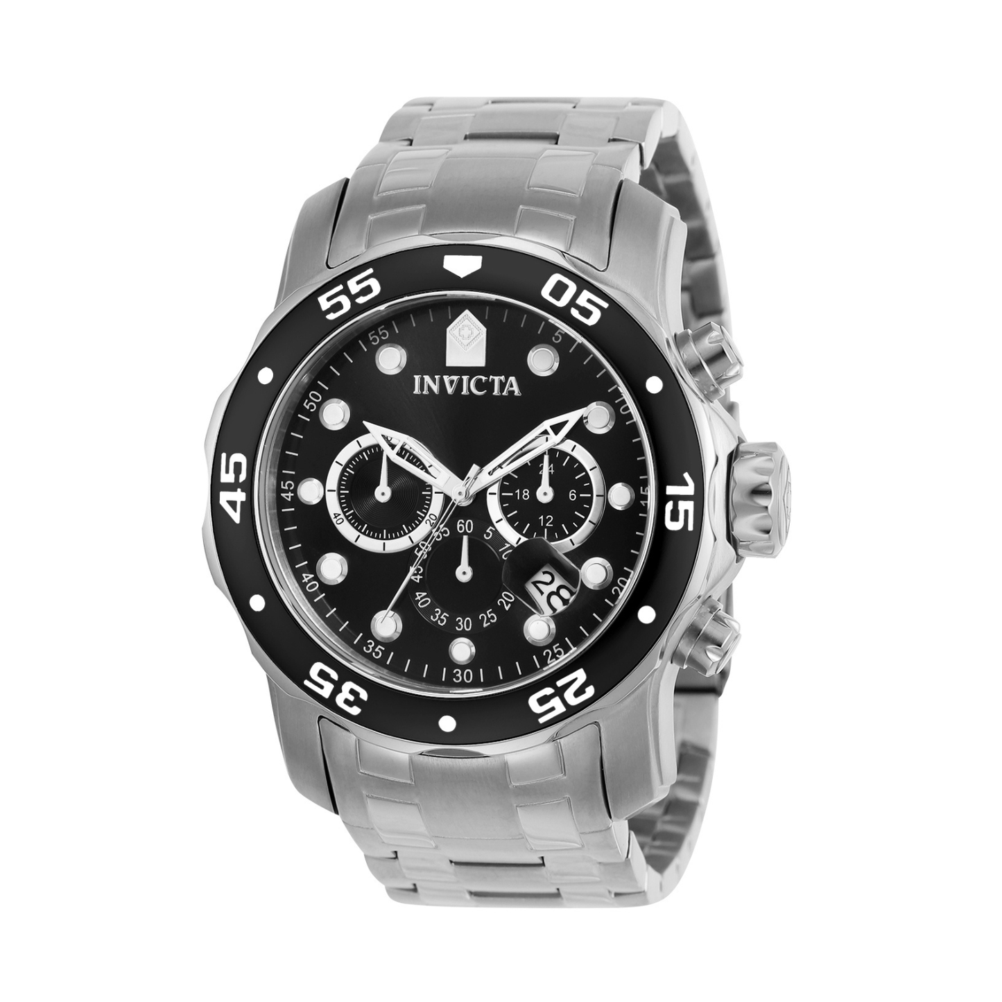 Reloj Análogo Ejecutivo Plateado de Hombre