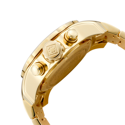 Reloj Análogo Ejecutivo Dorado de Hombre