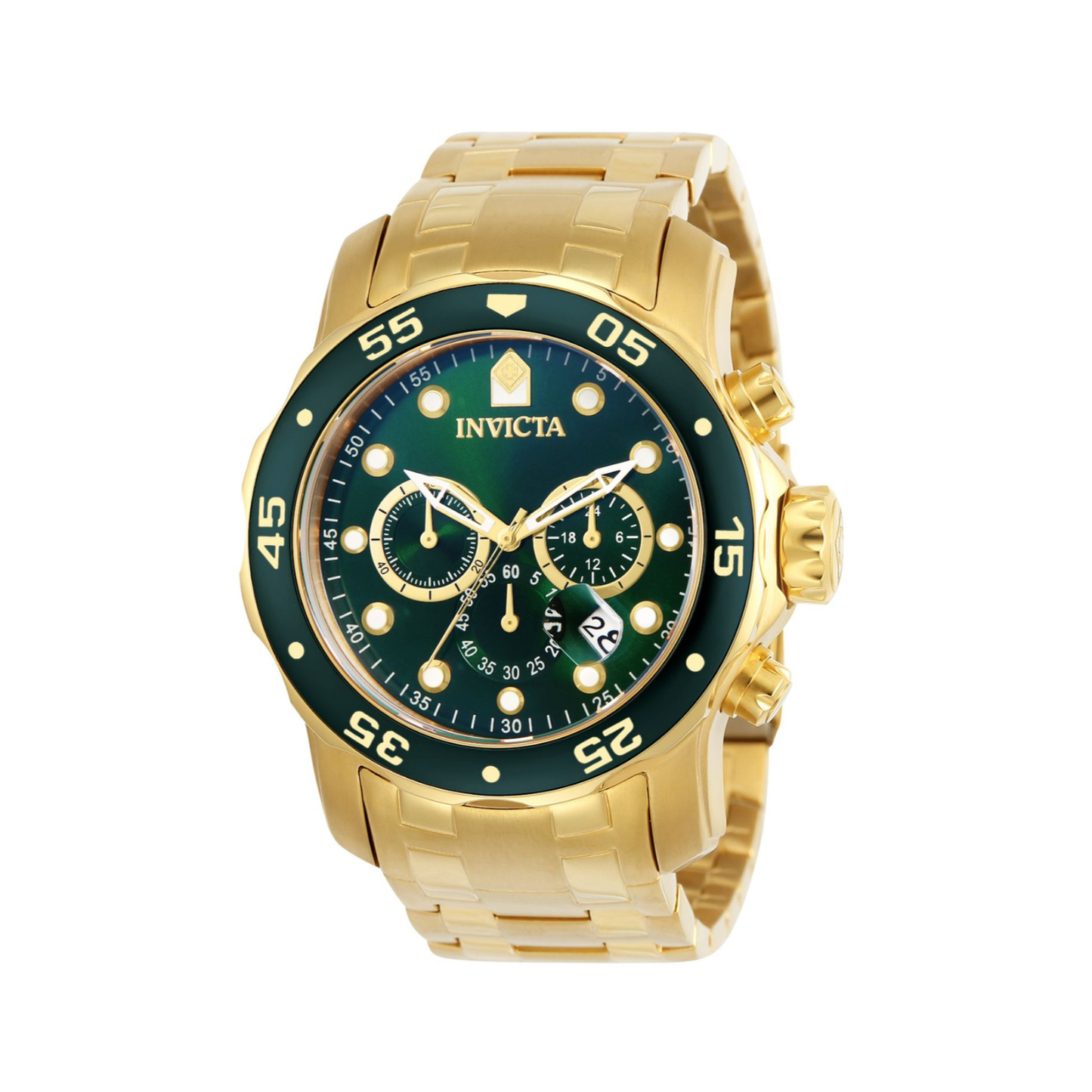 Reloj Análogo Ejecutivo Dorado de Hombre