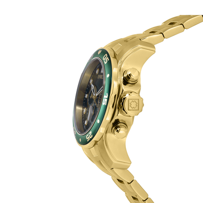 Reloj Análogo Ejecutivo Dorado de Hombre