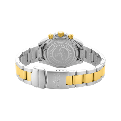 Reloj Análogo Deportivo Dorado Doble Tono de Hombre