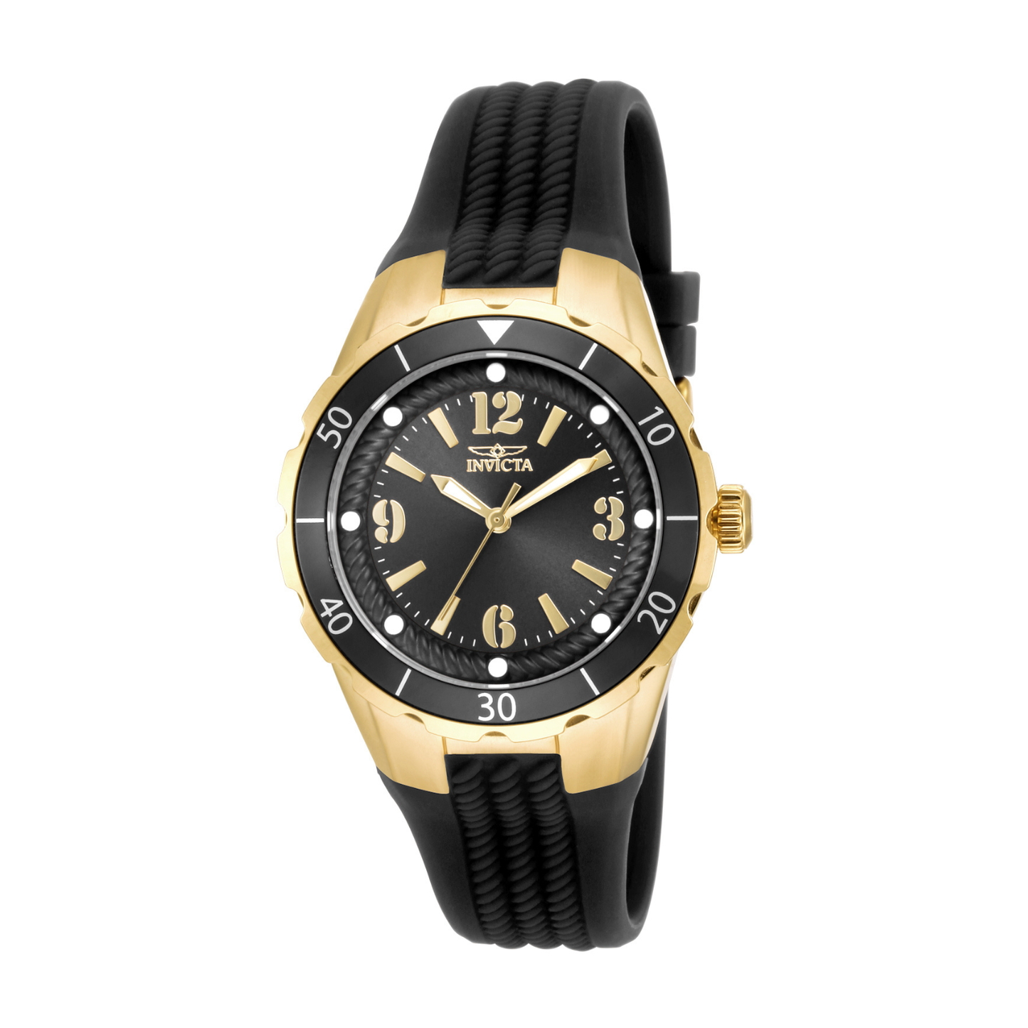 Reloj Análogo Casual Dorado de Mujer