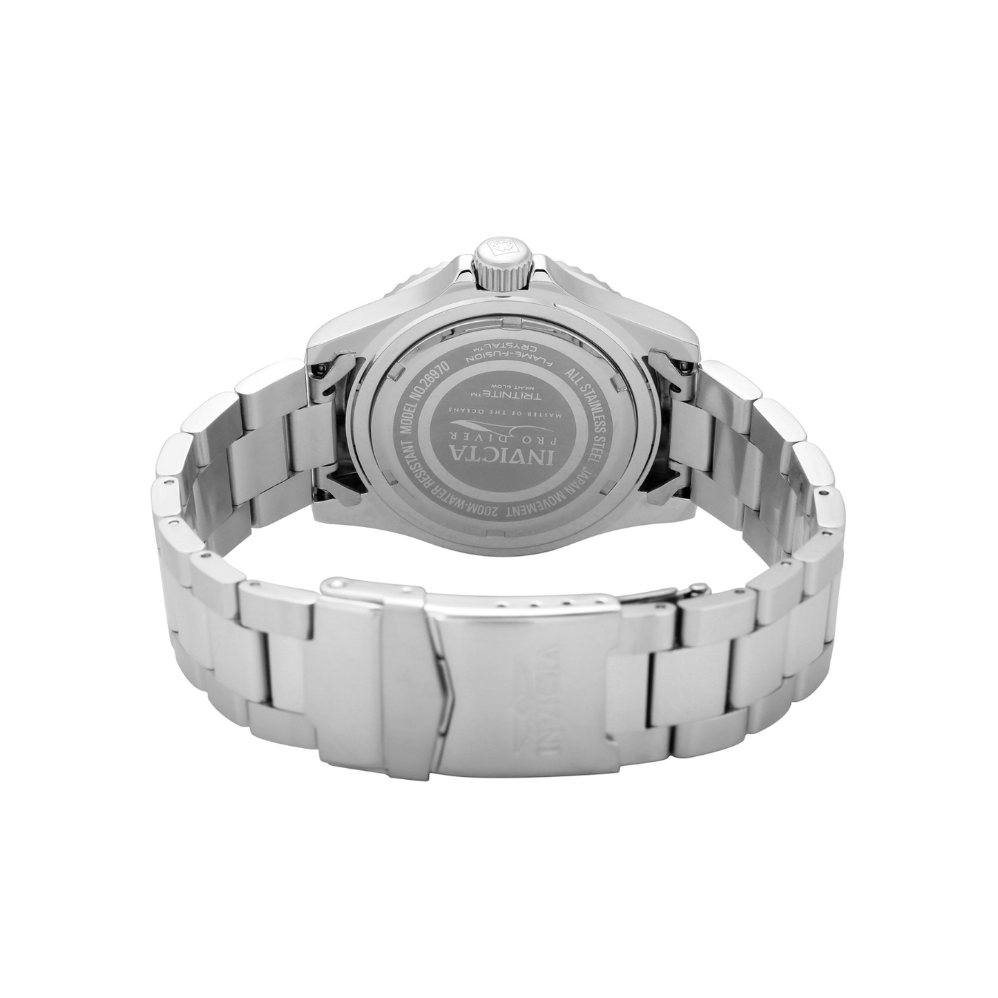 Reloj Análogo Ejecutivo Plateado de Hombre