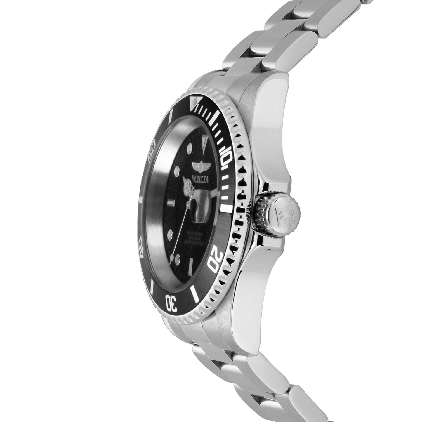 Reloj Análogo Ejecutivo Plateado de Hombre