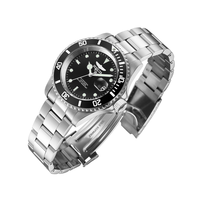 Reloj Análogo Ejecutivo Plateado de Hombre