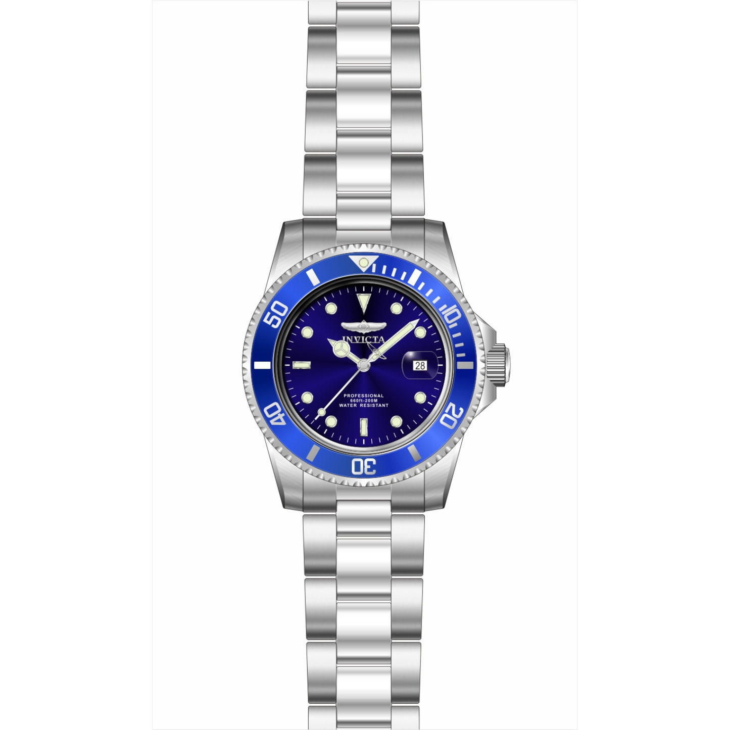 Reloj Análogo Ejecutivo Plateado de Hombre