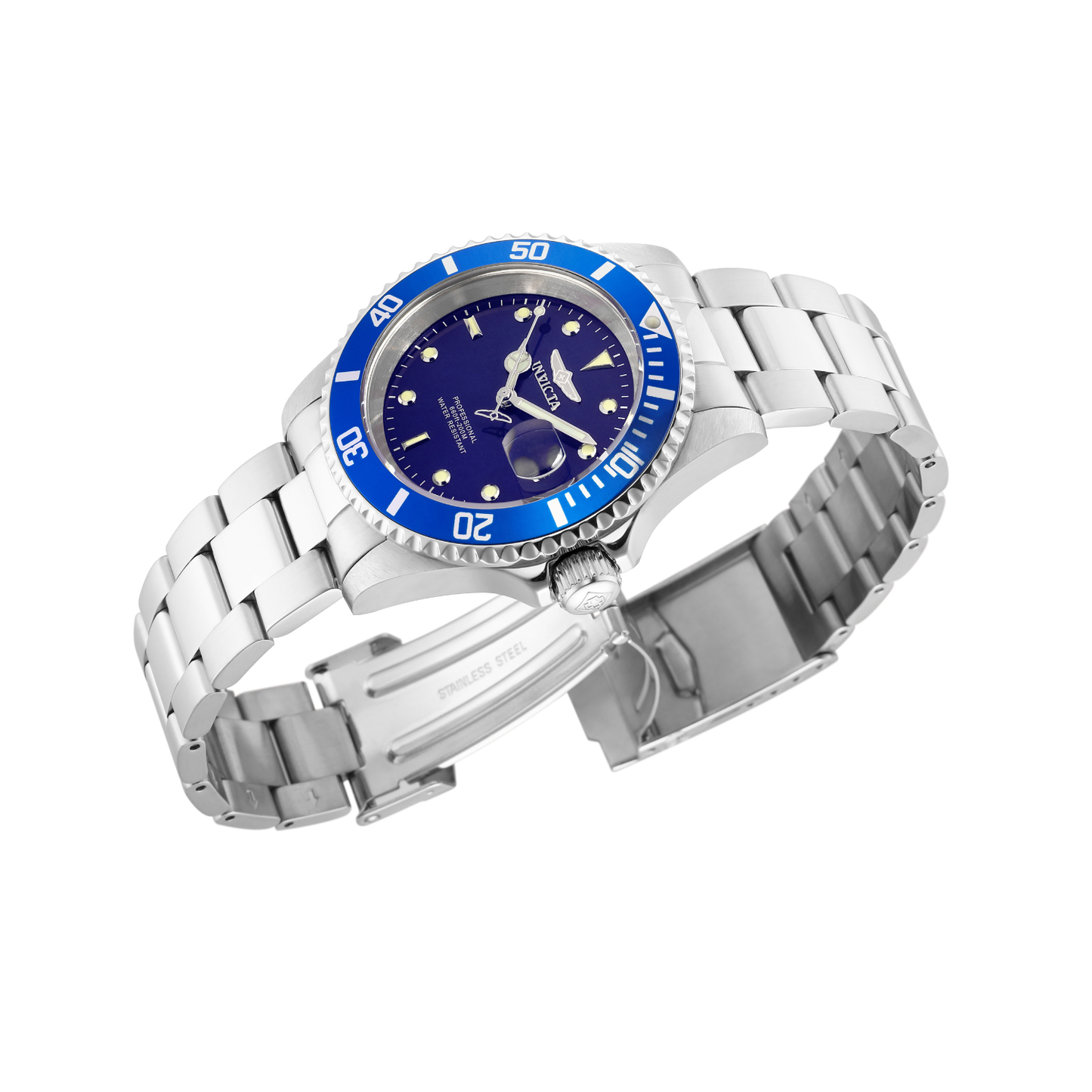 Reloj Análogo Ejecutivo Plateado de Hombre