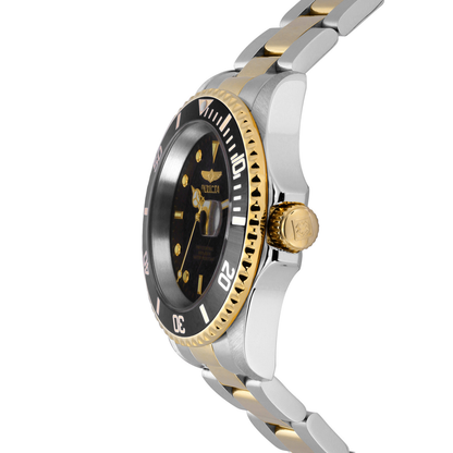 Reloj Análogo Ejecutivo Plateado Doble Tono de Hombre