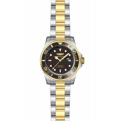 Reloj Análogo Ejecutivo Plateado Doble Tono de Hombre