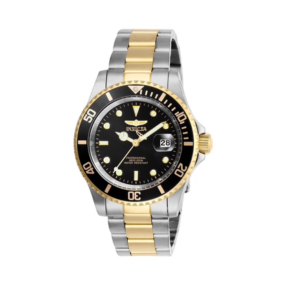 Reloj Análogo Ejecutivo Plateado Doble Tono de Hombre
