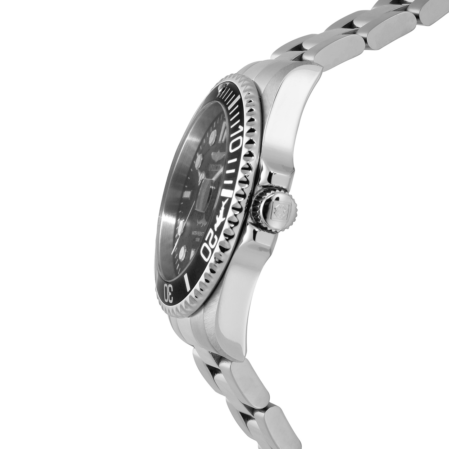 Reloj Análogo Ejecutivo Plateado de Hombre