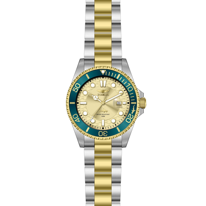Reloj Análogo Ejecutivo Plateado Doble Tono de Hombre