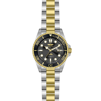 Reloj Análogo Ejecutivo Plateado Doble Tono de Hombre