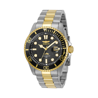 Reloj Análogo Ejecutivo Plateado Doble Tono de Hombre