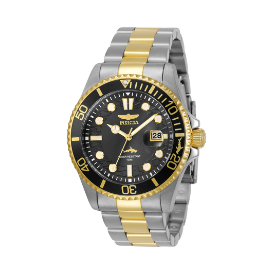 Reloj Análogo Ejecutivo Plateado Doble Tono de Hombre