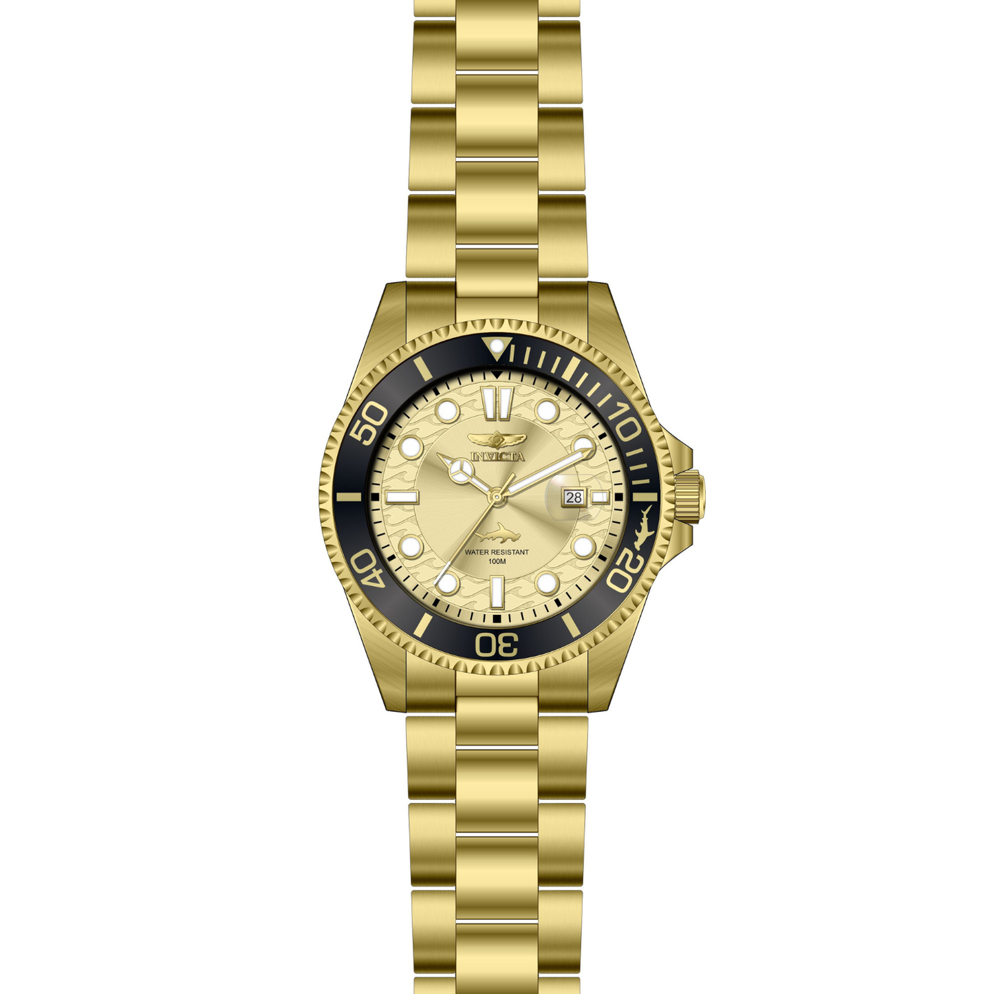 Reloj Análogo Ejecutivo Dorado de Hombre