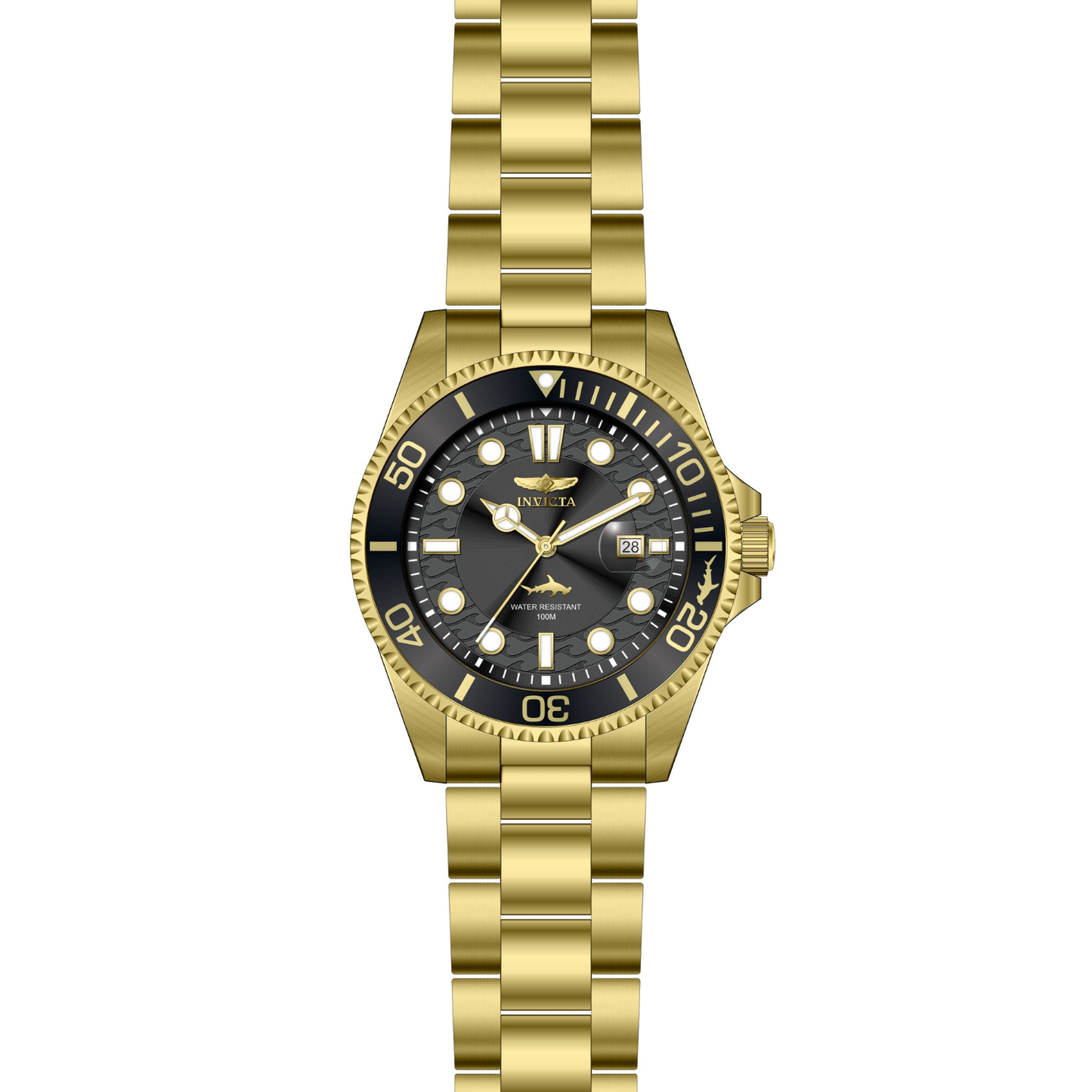 Reloj Análogo Ejecutivo Dorado de Hombre – Relojín Panamá
