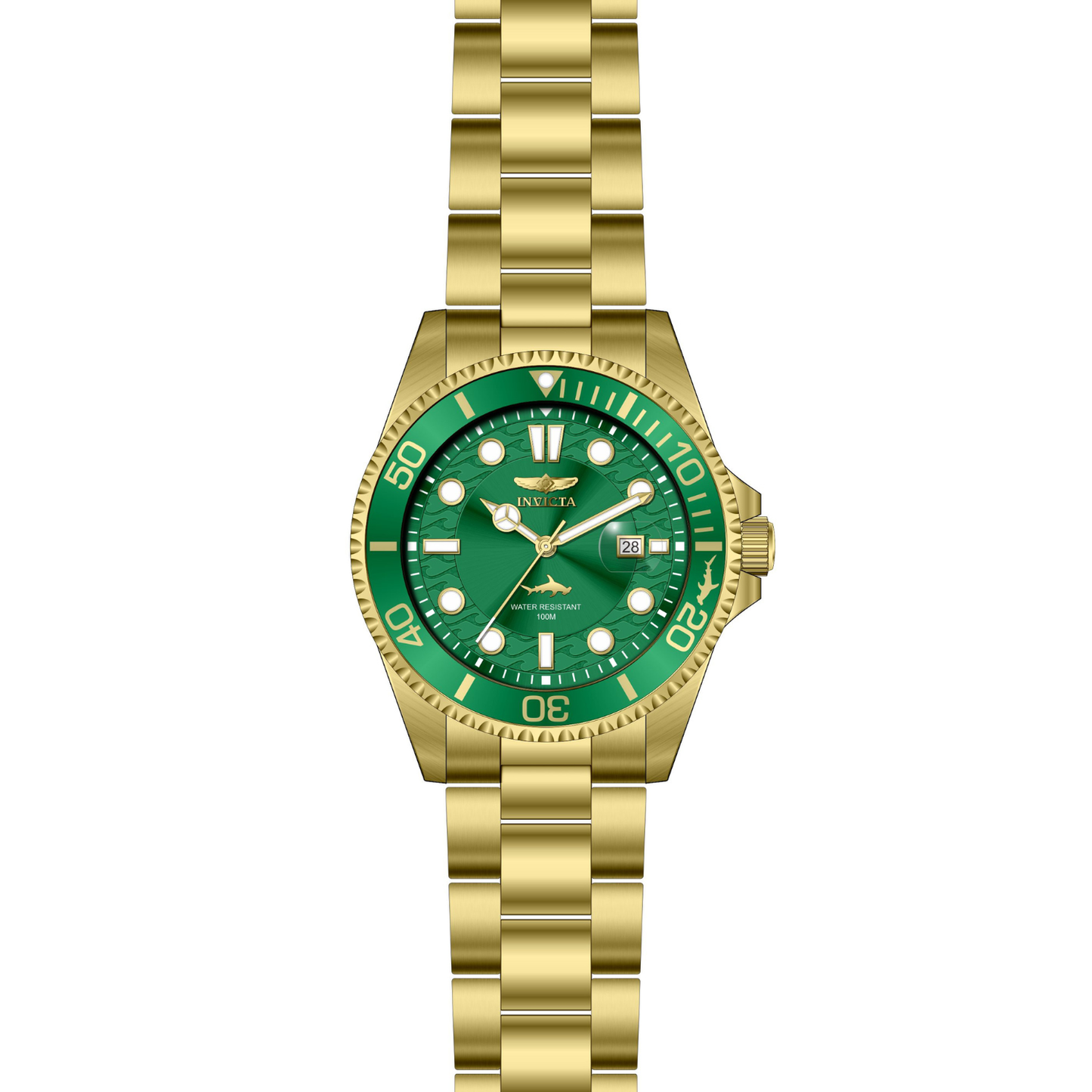 Reloj Análogo Ejecutivo Dorado de Hombre