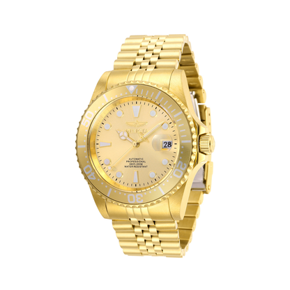Reloj Análogo Automático Ejecutivo Dorado de Hombre